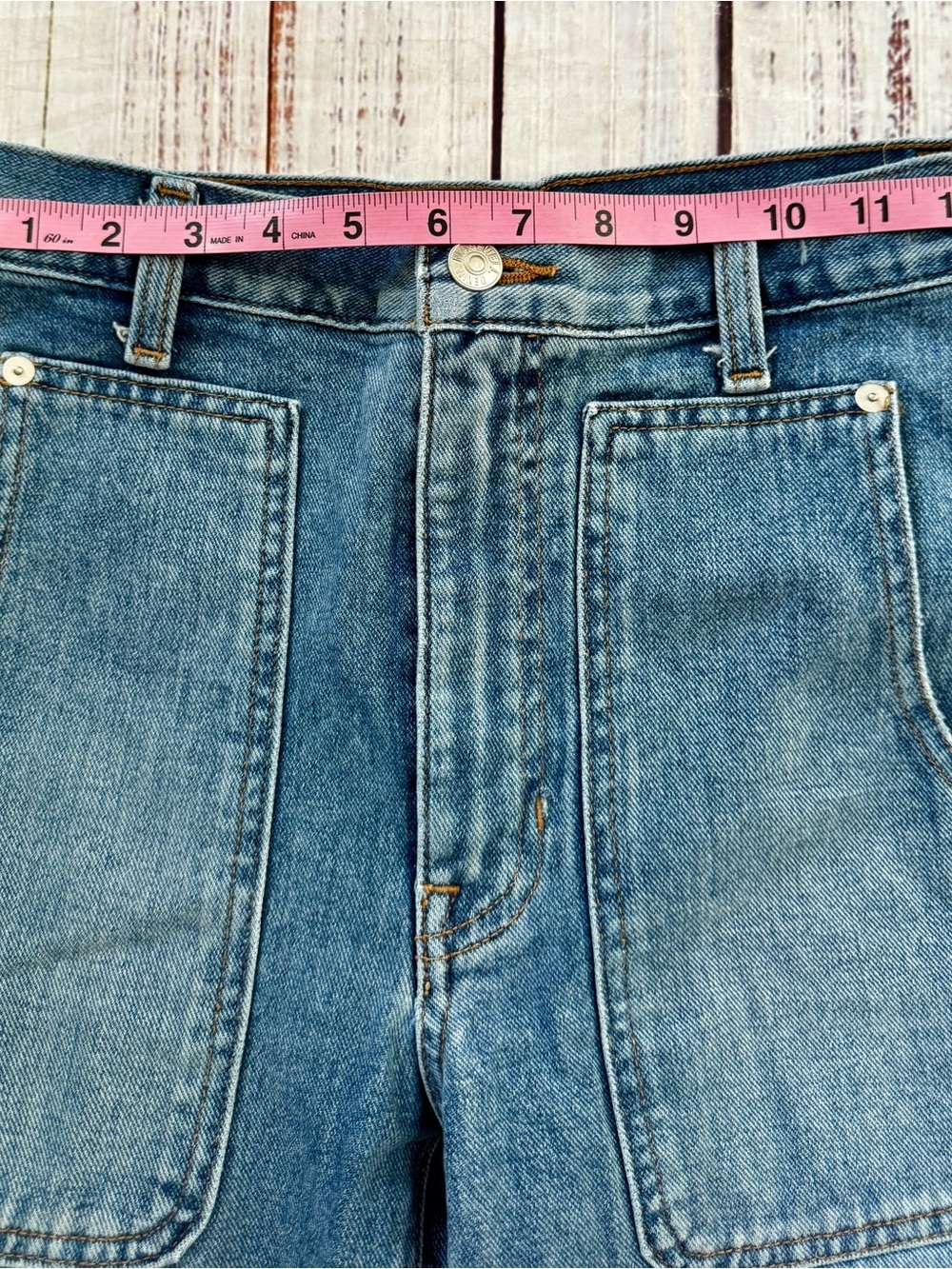 Madewell Balloon Jeans Workwear Edition NC337 Size 23 - Picture 3 of 8